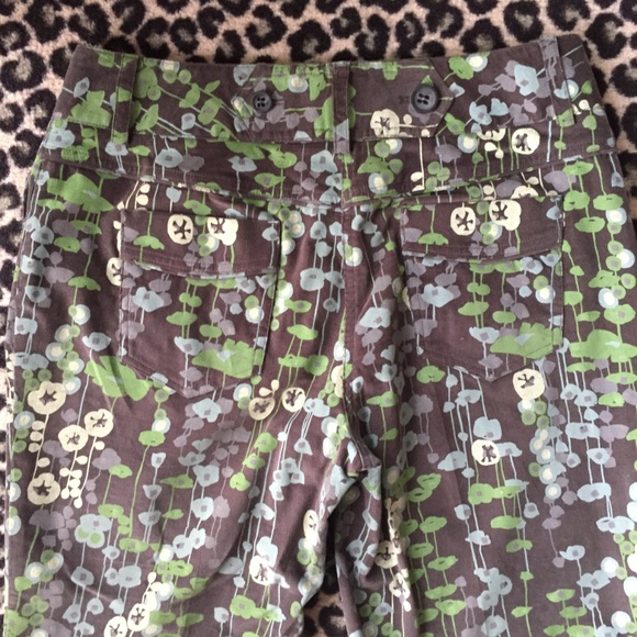 Carlisle Etcetera Painted Corduroy Pants Size 10 - Picture 4 of 8